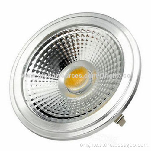 AR111 LED Spotlight, 15W/85-245V AC, Lifud Power/Bridgelux Chip/COB LED, AR111 Base, 3-year Warranty